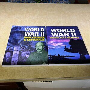 World War II Books - War Crimes & Espionage & Ground, Sea & Air Battles